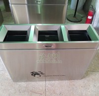 不銹鋼三分類(lèi)垃圾桶遠(yuǎn)銷(xiāo)新加坡國(guó)際學(xué)校