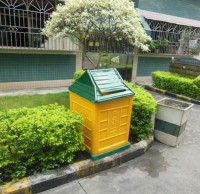 東鄉(xiāng)投放首批智能分類垃圾箱