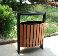 戶外垃圾桶果皮箱安裝