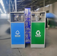 戶外不銹鋼垃圾桶城市美學(xué)與環(huán)保功能的新標(biāo)桿