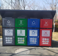 戶外智能四分類垃圾桶定制城市潔凈未來的智慧方案