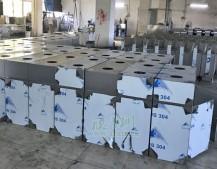 室內(nèi)方形分類(lèi)垃圾箱工廠(chǎng)生產(chǎn)圖