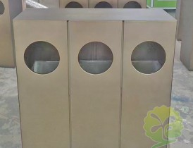 廣州黃埔軍校紀(jì)念館分類(lèi)不銹鋼垃圾桶案例